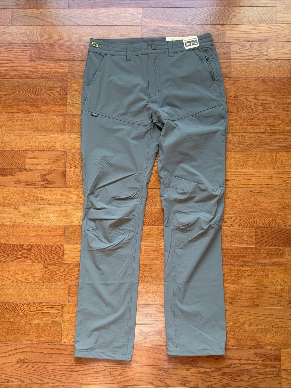 NEW Howler Bros Shoalwater Tech Pants Gray